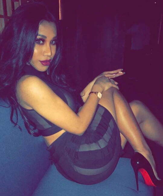 SMOKING Hot Transgender Fara Hudson — 51