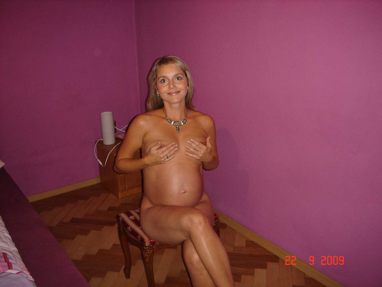 Blonde Czech preggo — 13