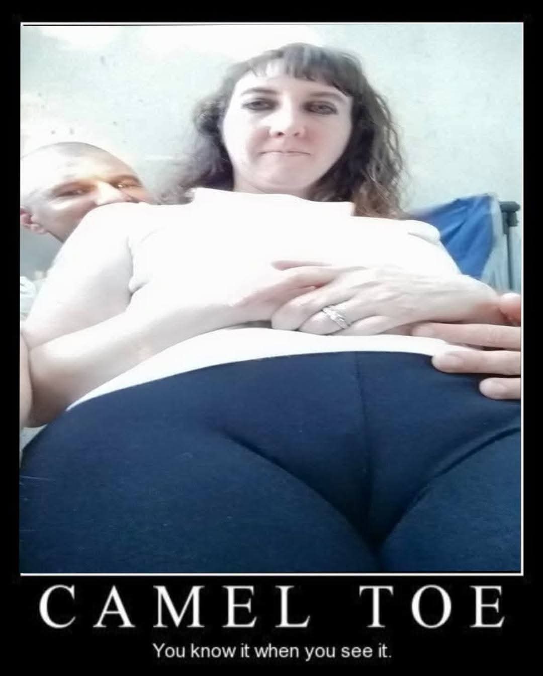 Wifes cameltoe one of the best out there. — 46