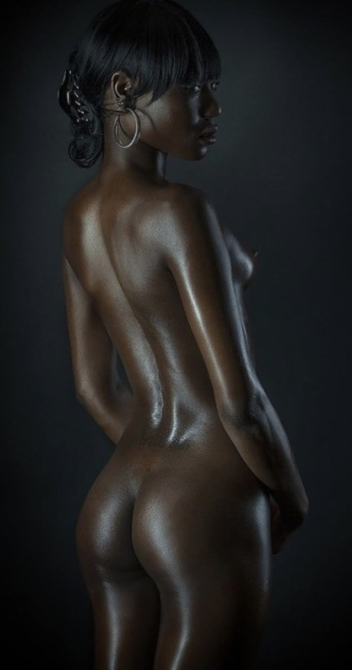 EBONY. - beautiful and naturally hairy pussies — 40