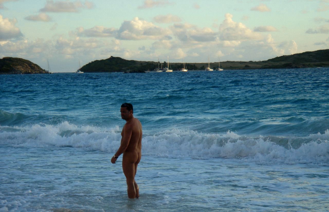 nude men at the beach — 22
