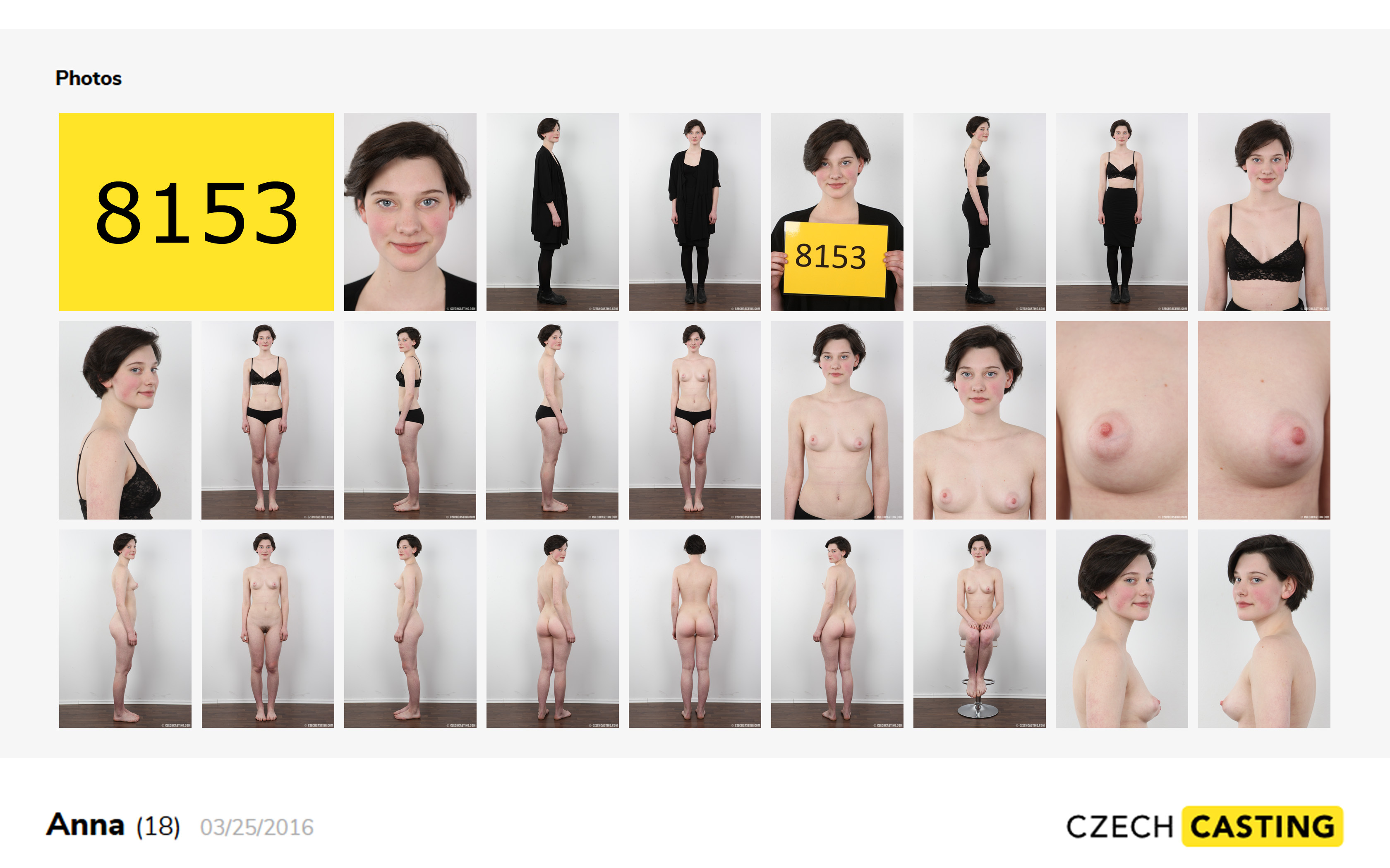 Czech Casting no. 8153 Anna 18 — 50