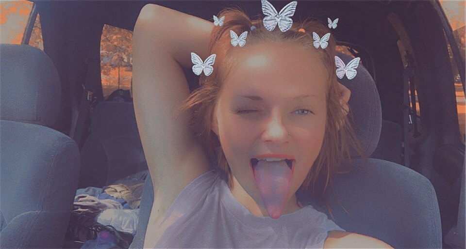 Young Milf with long tongue shows you where to cum — 11